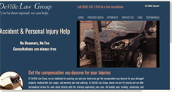 Desktop Screenshot of devillelawgroup.com